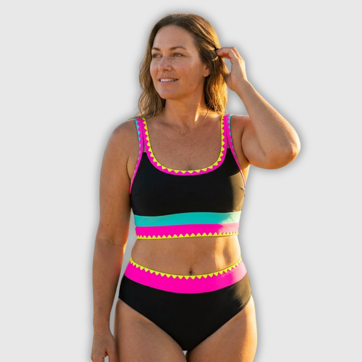 Lucy | Bauchfrei Bikini mit Sofort-Effekt