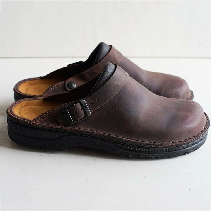Orthopädische Lederclogs