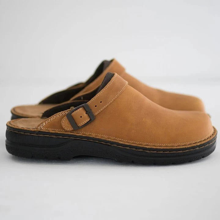 Orthopädische Lederclogs