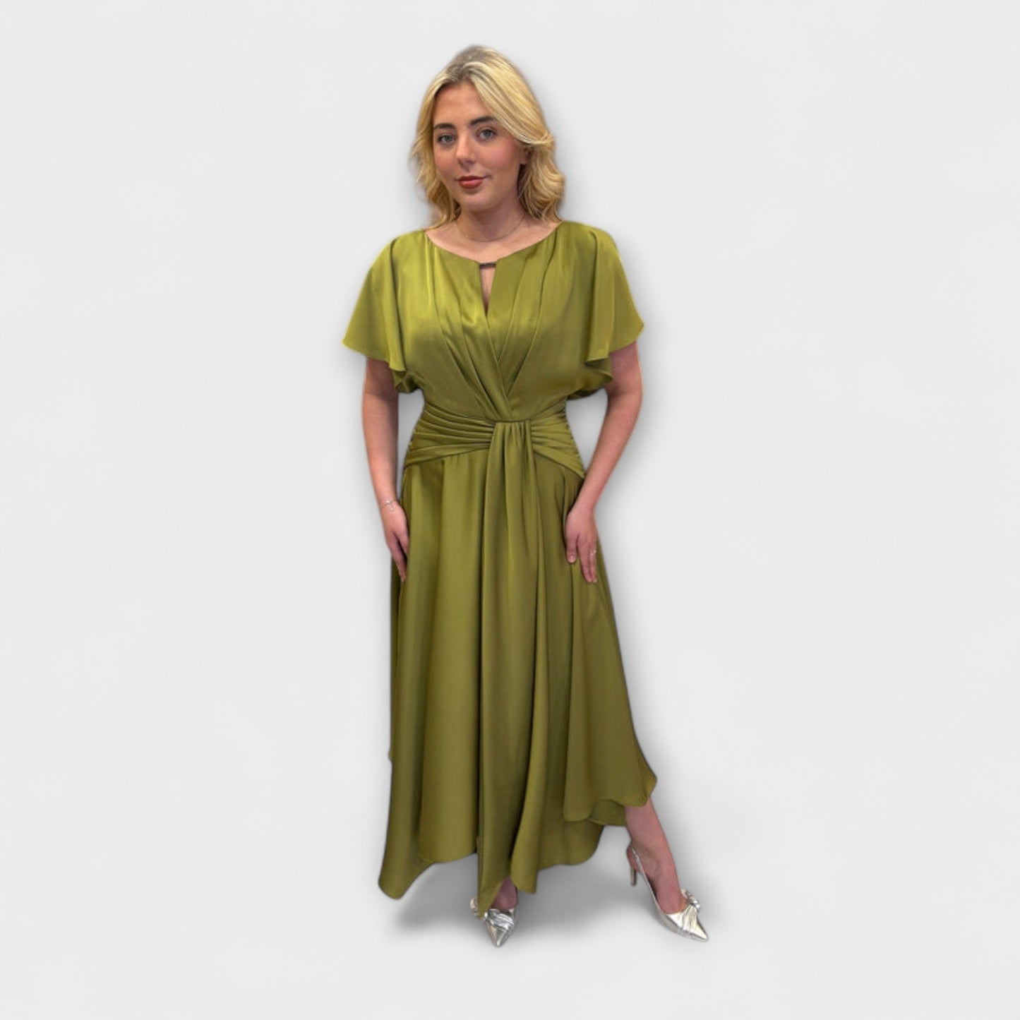 Anni – Maisonel Drapiertes Rockkleid