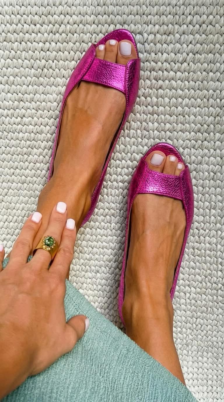 Adelina | Goldene Sandalen Komfort Chic