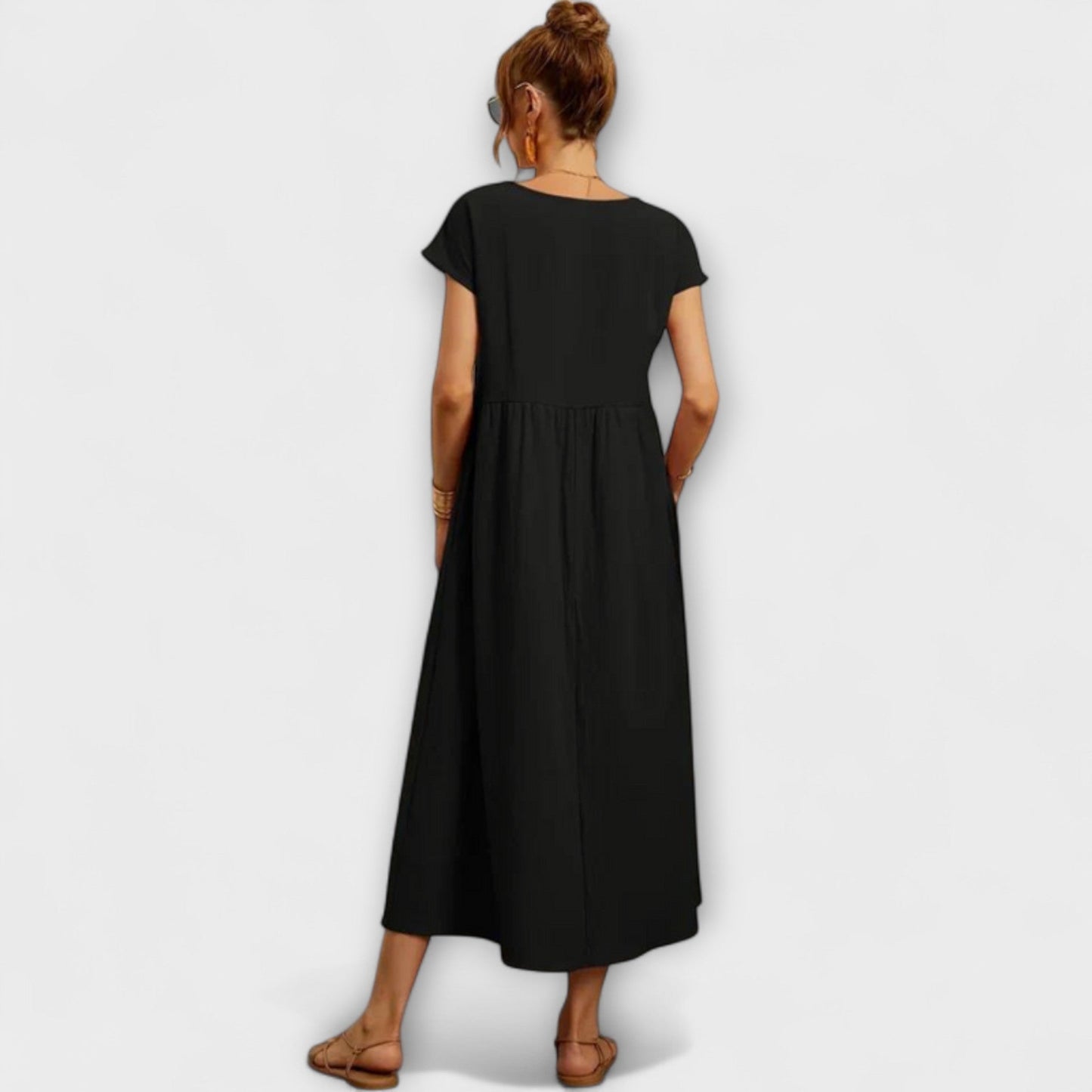 Elena | Leichtes Sommerkleid mit Taschen