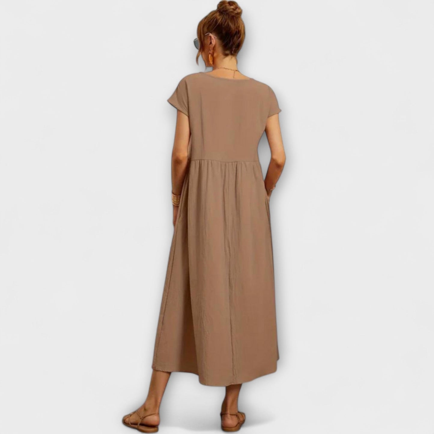 Elena | Leichtes Sommerkleid mit Taschen