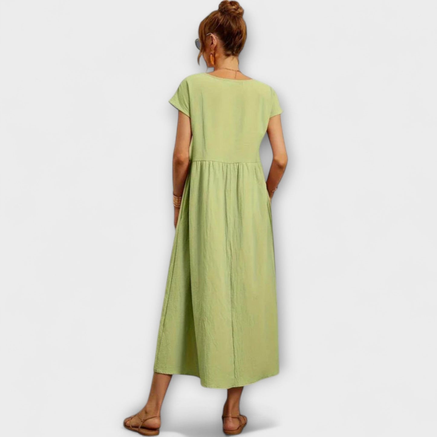 Elena | Leichtes Sommerkleid mit Taschen