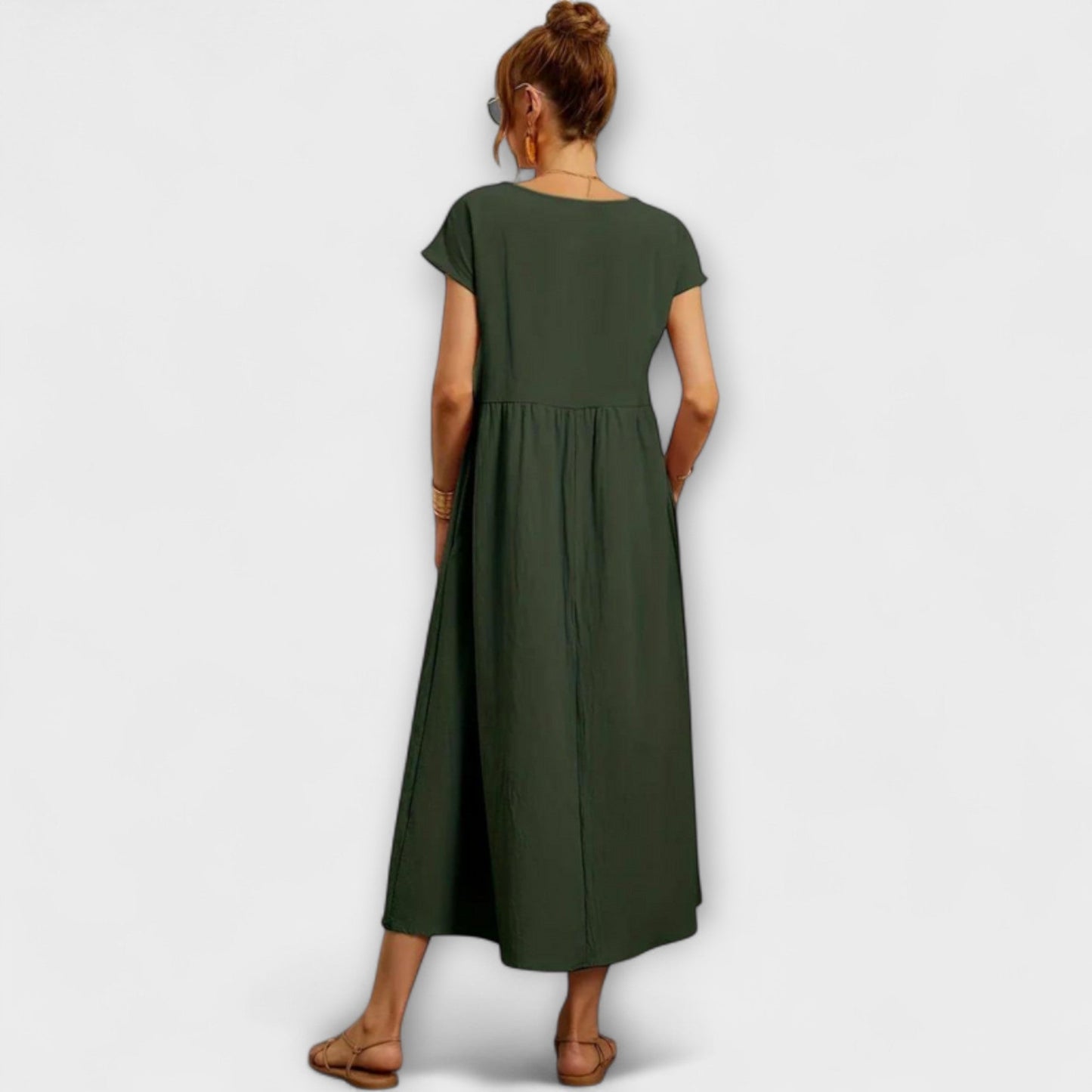 Elena | Leichtes Sommerkleid mit Taschen
