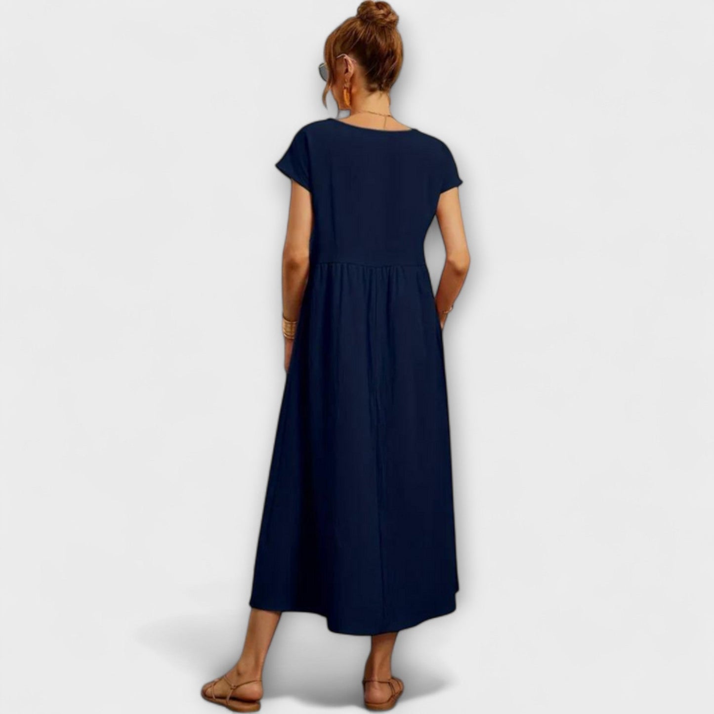 Elena | Leichtes Sommerkleid mit Taschen