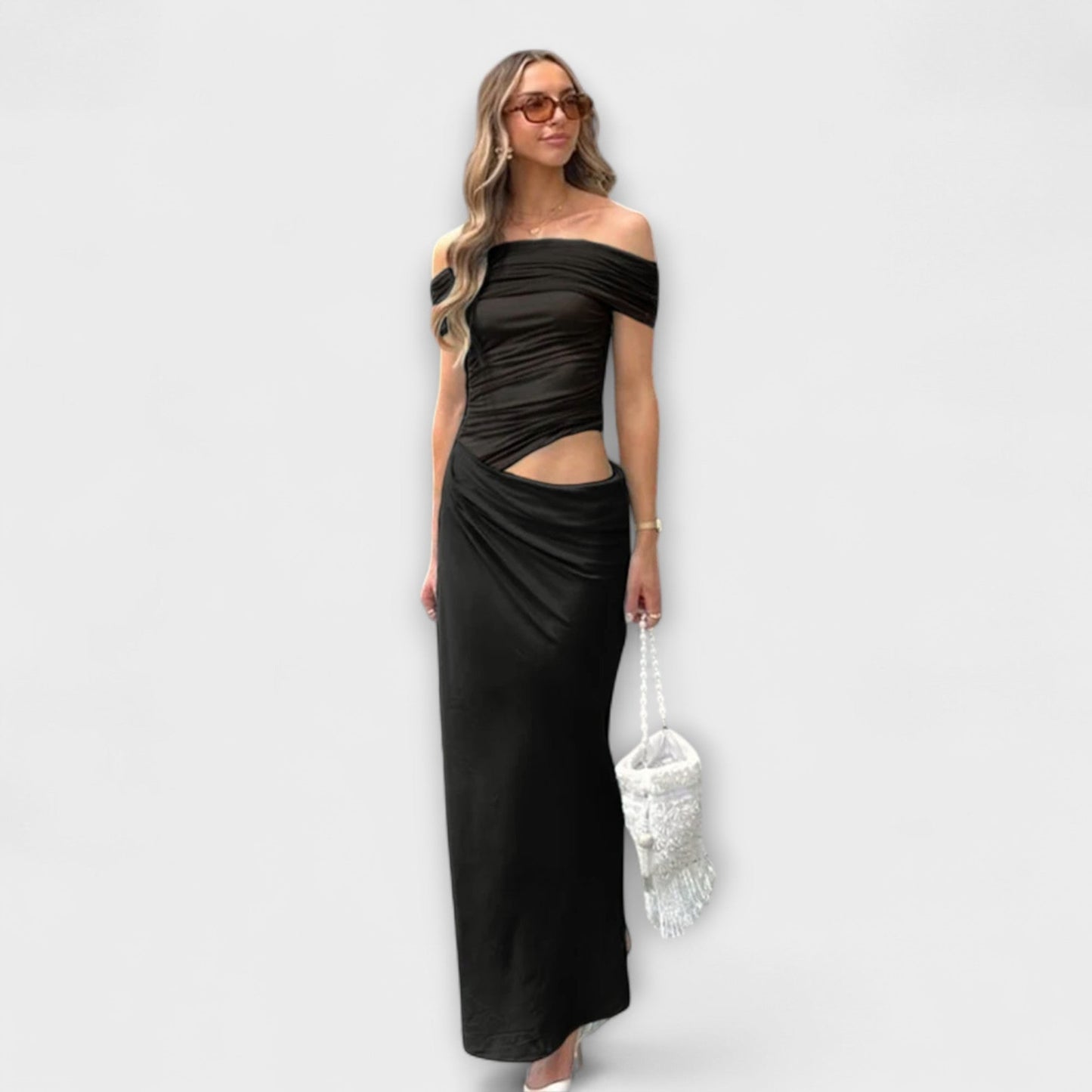 Puss - Rüschendes Unregelmässiges Kleid