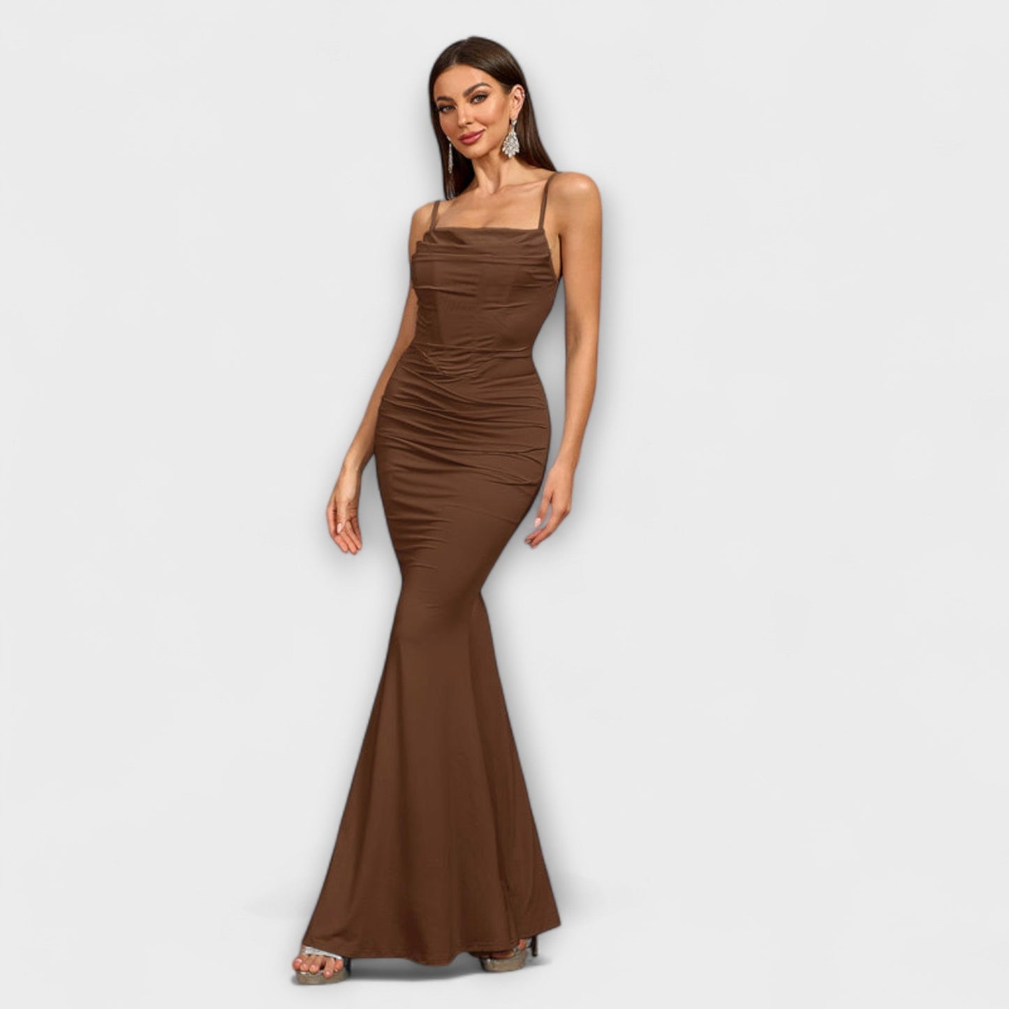 Callie - Elegantes Rüschenkleid