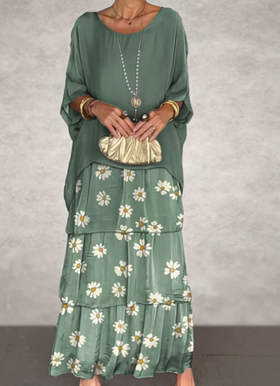 Lara – Elegantes, langes und luftiges Kleid