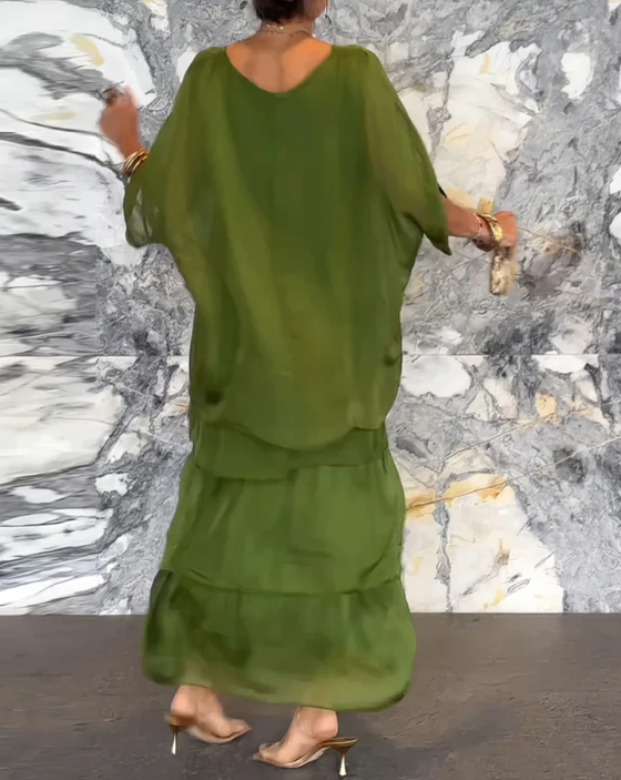 Lara – Elegantes, langes und luftiges Kleid