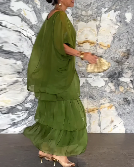 Lara – Elegantes, langes und luftiges Kleid
