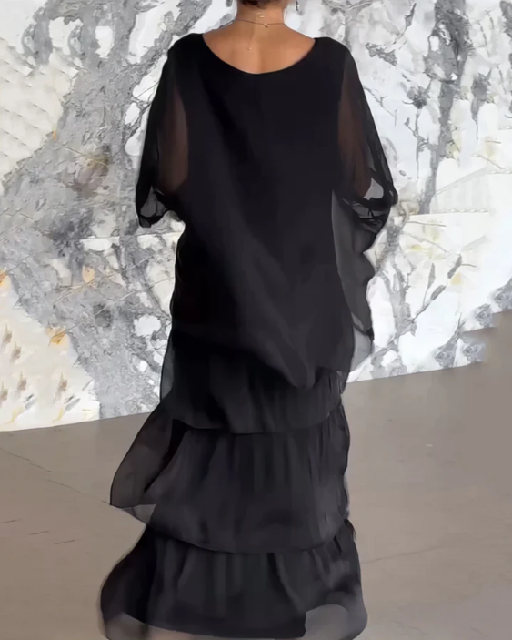 Lara – Elegantes, langes und luftiges Kleid