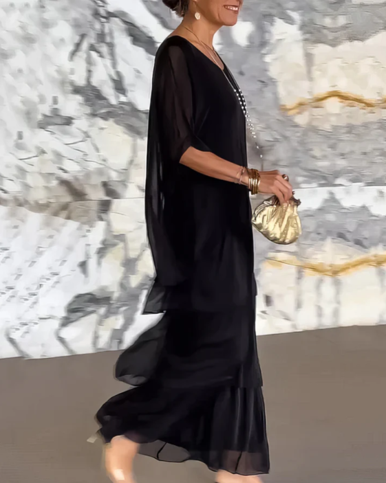 Lara – Elegantes, langes und luftiges Kleid