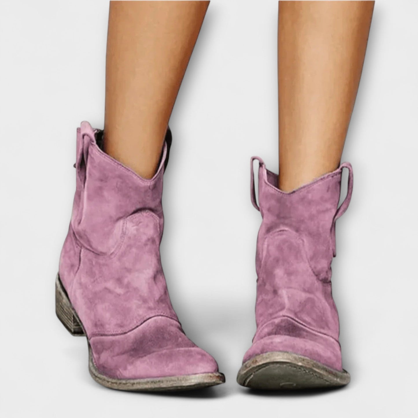 Marla - Wildlederstiefel im Savannah-Stil