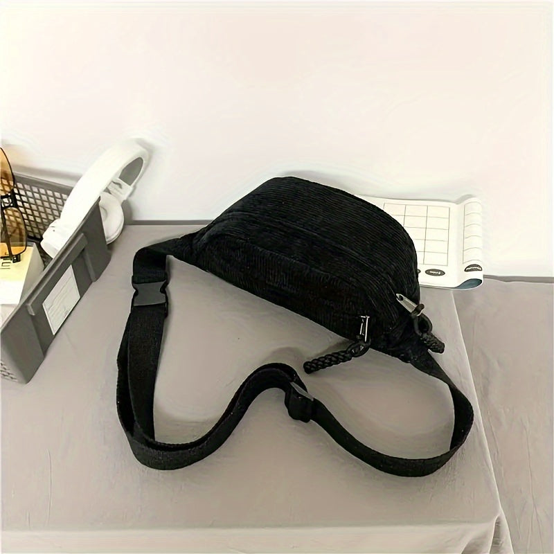 Petra | Schultertasche aus Cord
