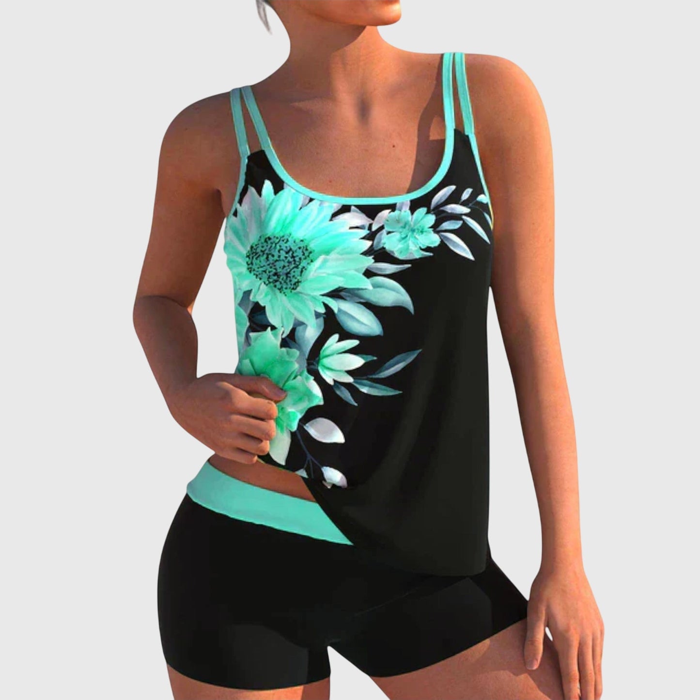 DELACROIX | Eleganter Tankini Vertrauen Elisa
