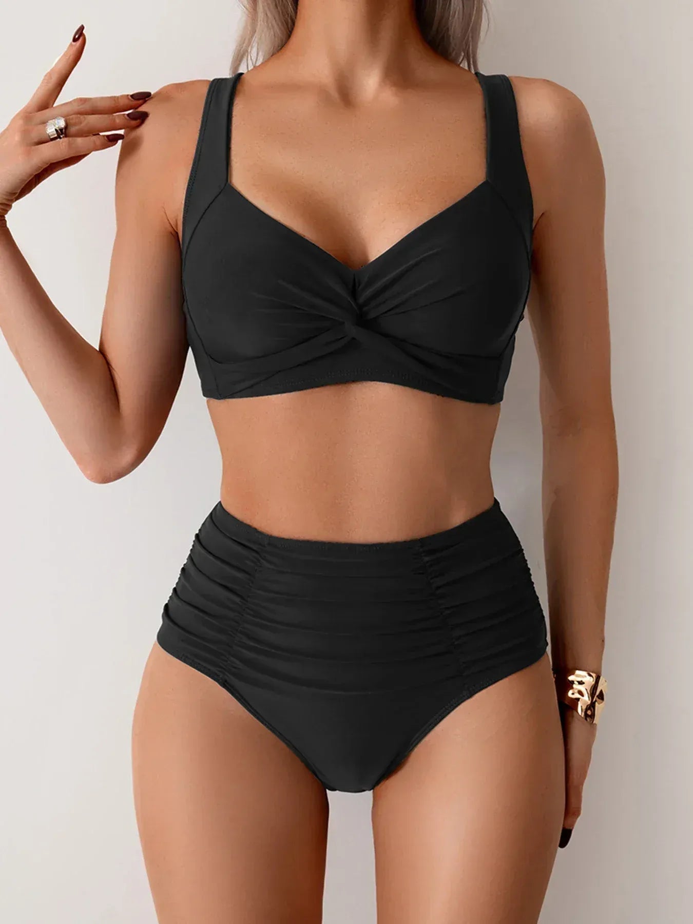 DELACROIX | Hochtailliertes Bikini Sofia