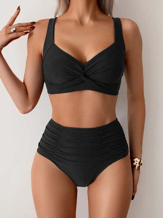 DELACROIX | Hochtailliertes Bikini Sofia