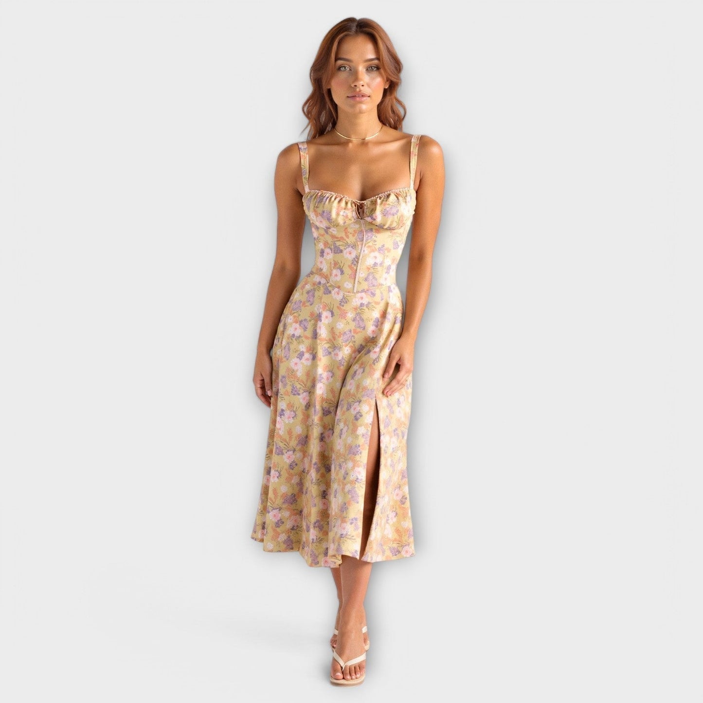 Kiana - Korsett Midikleid