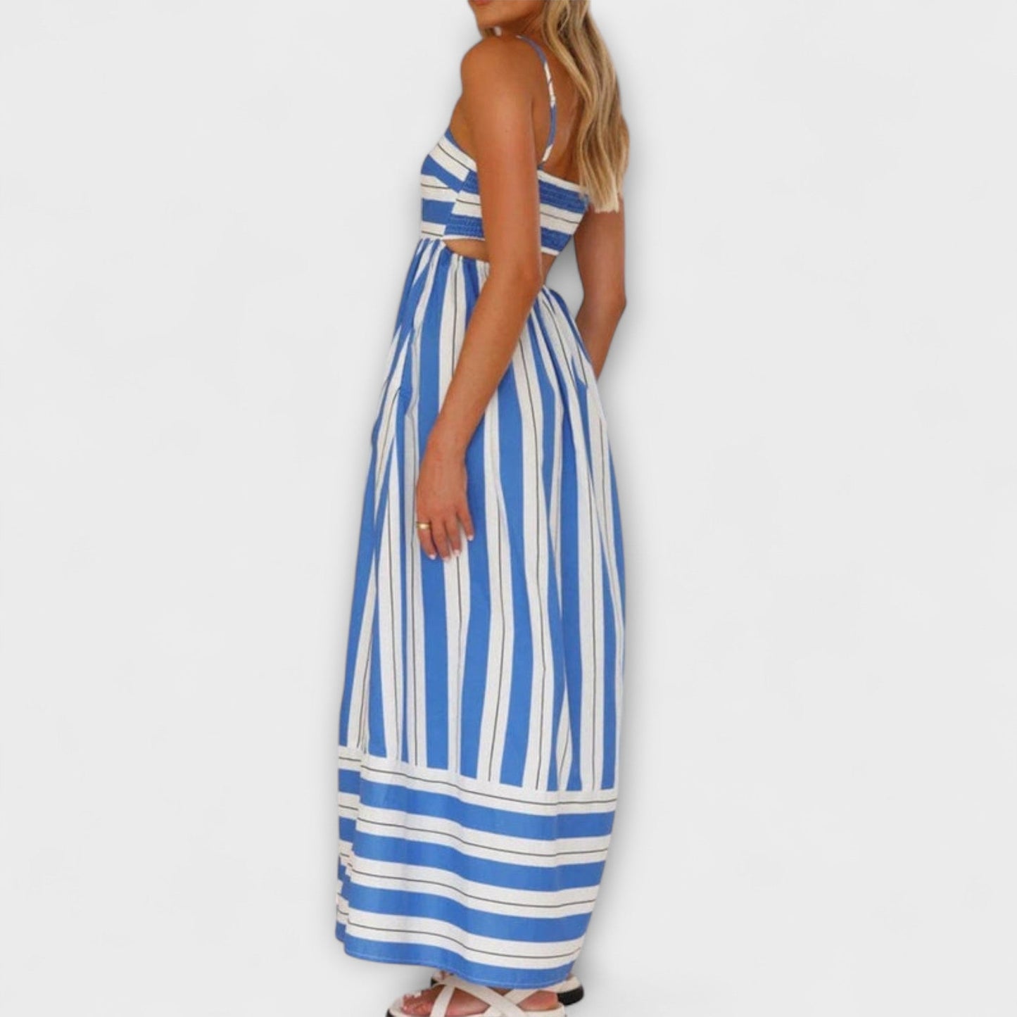 Svea - Maxi-Kleid in Bare Bloom