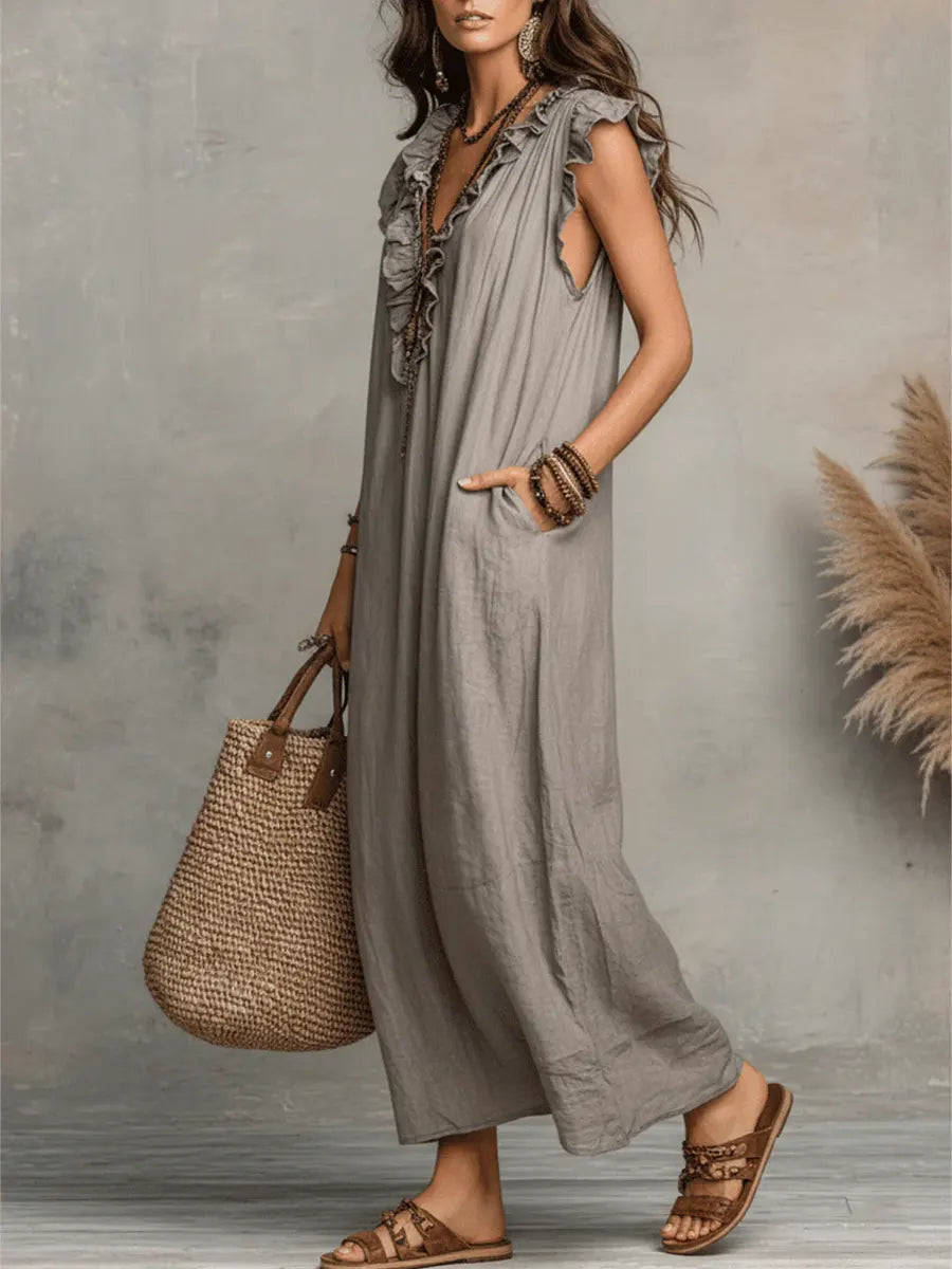 Camélia | Lange Boho-Kleid.