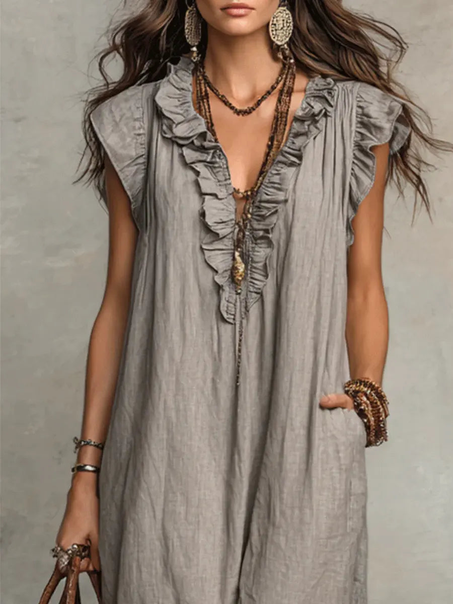 Camélia | Lange Boho-Kleid.