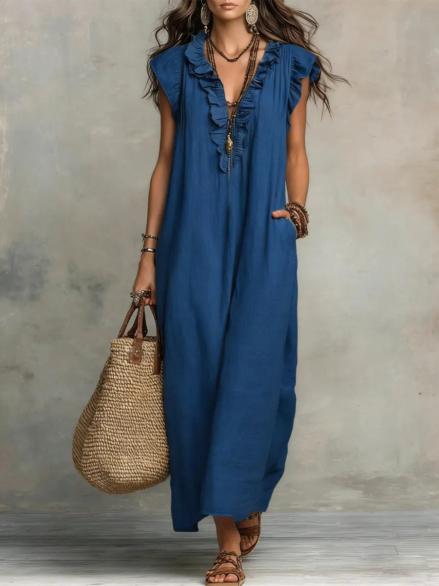 Camélia | Lange Boho-Kleid.