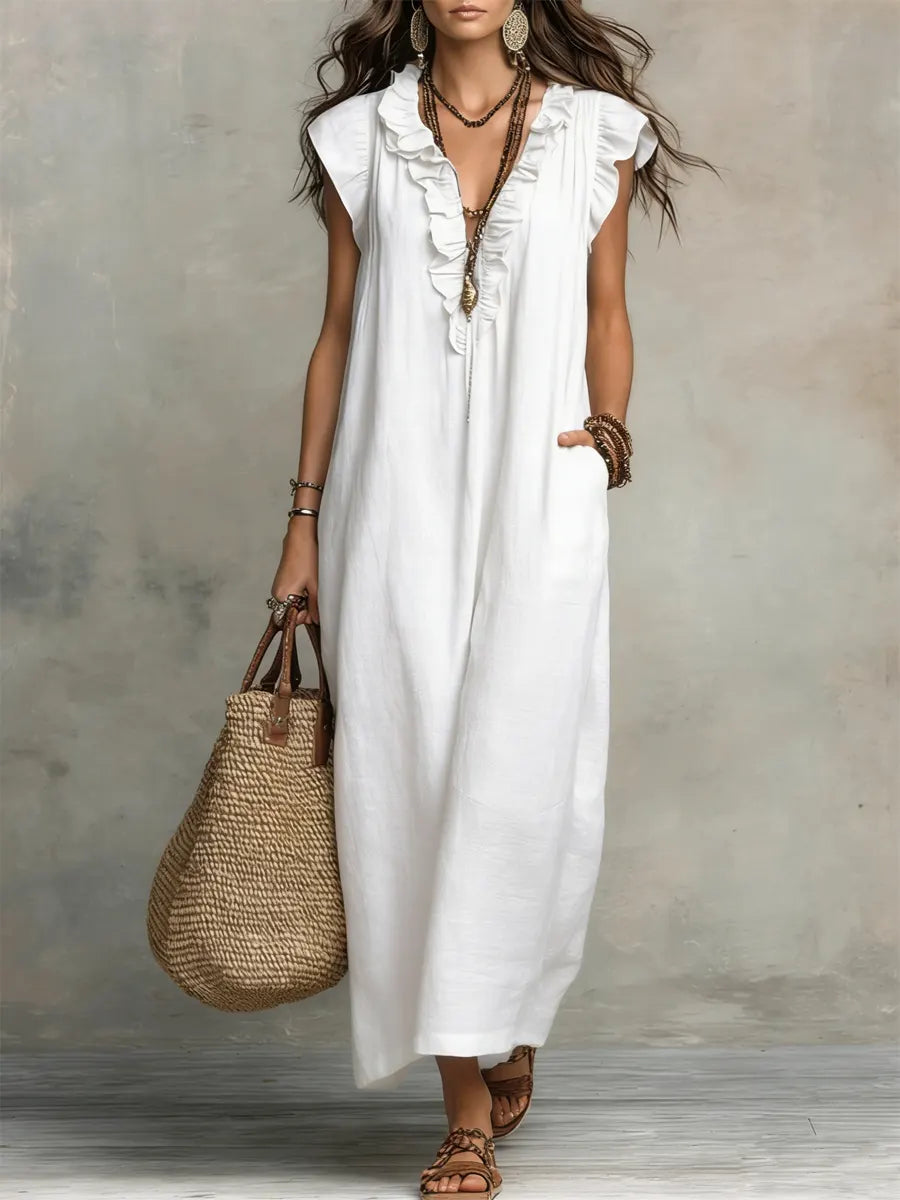 Camélia | Lange Boho-Kleid.