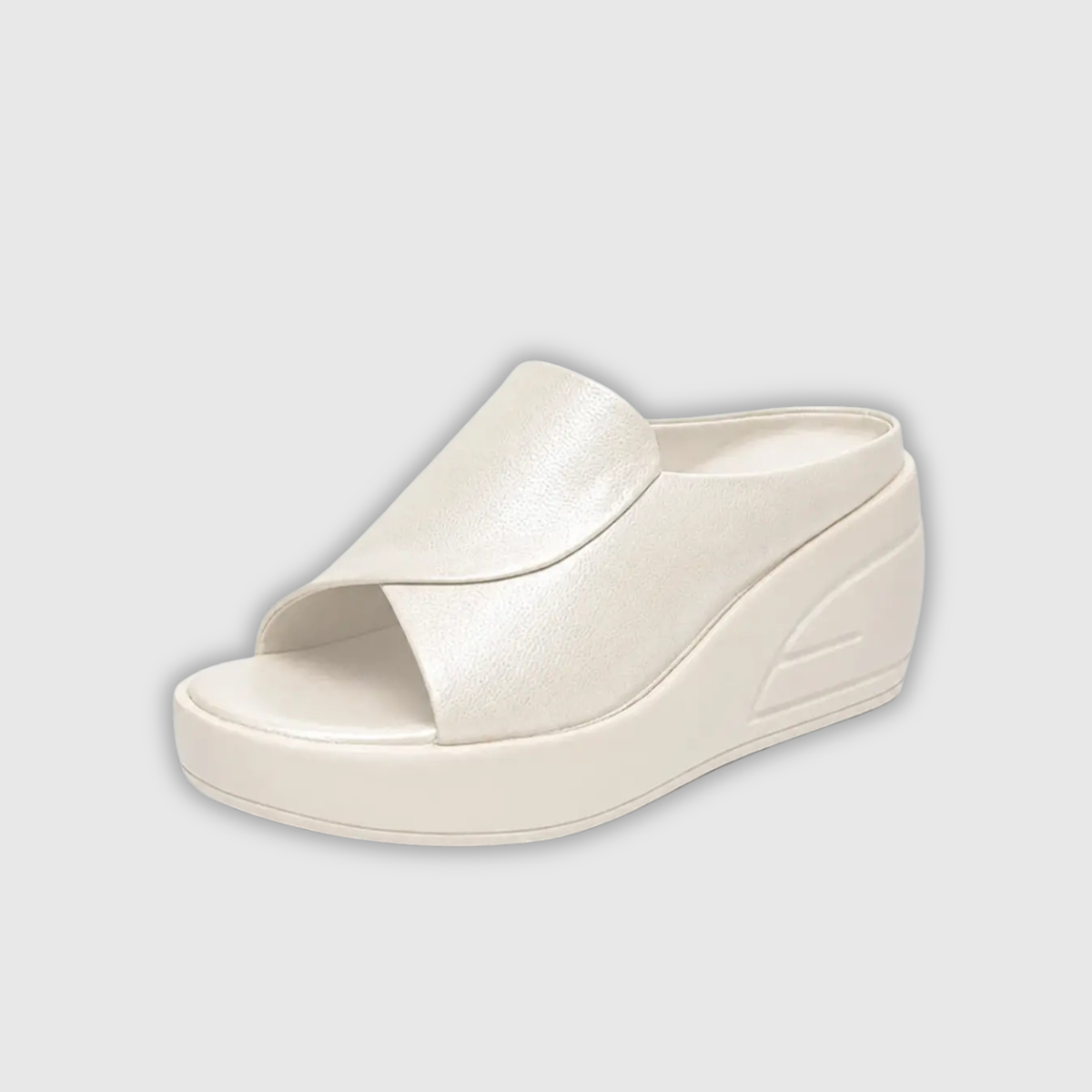 Eliza | Orthopädische Slip-On Wedge Sandalen