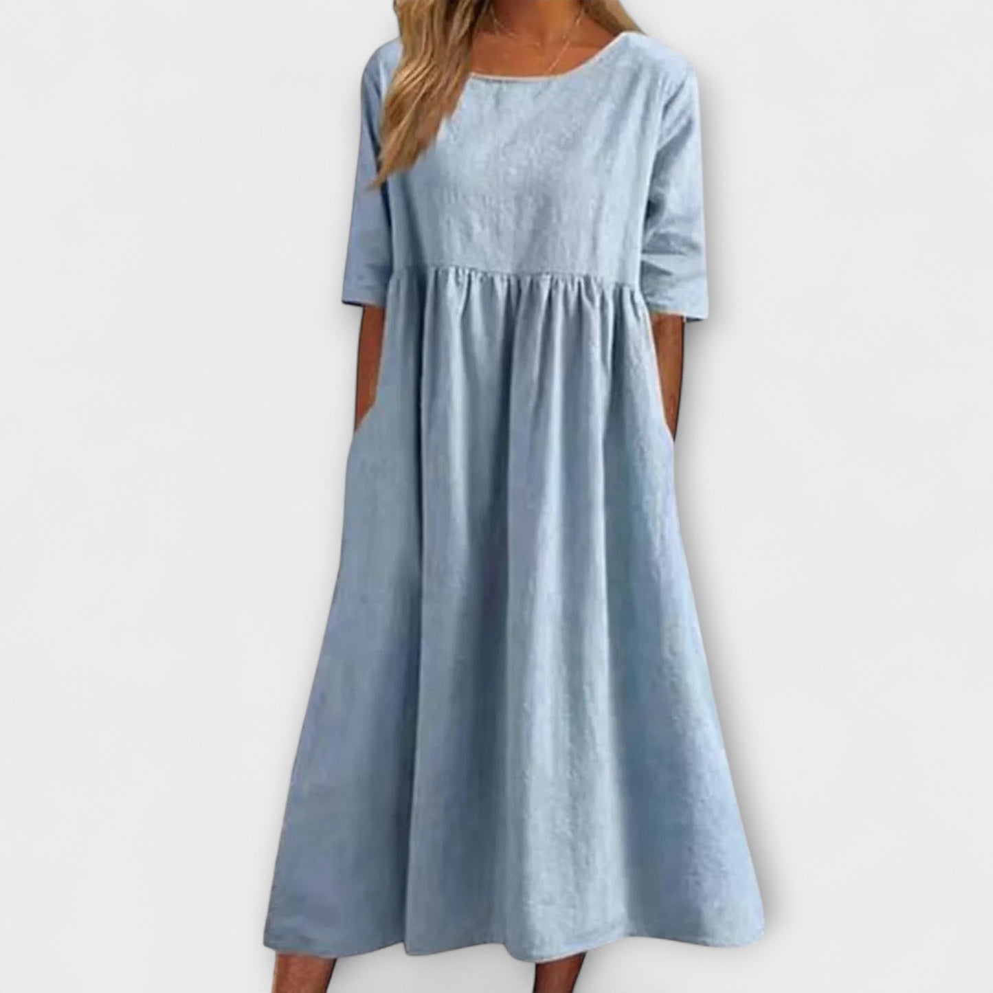 Anja - Bauchbedeckendes Kleid