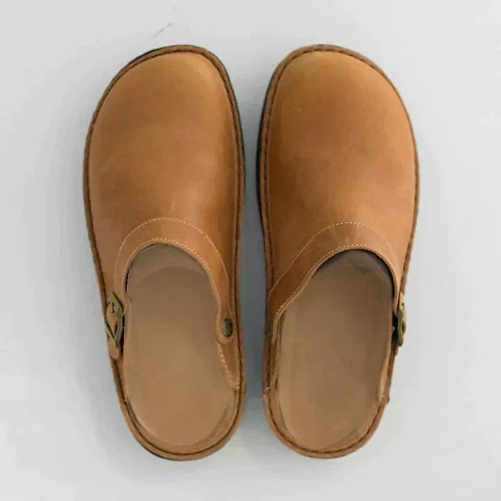 Orthopädische Lederclogs