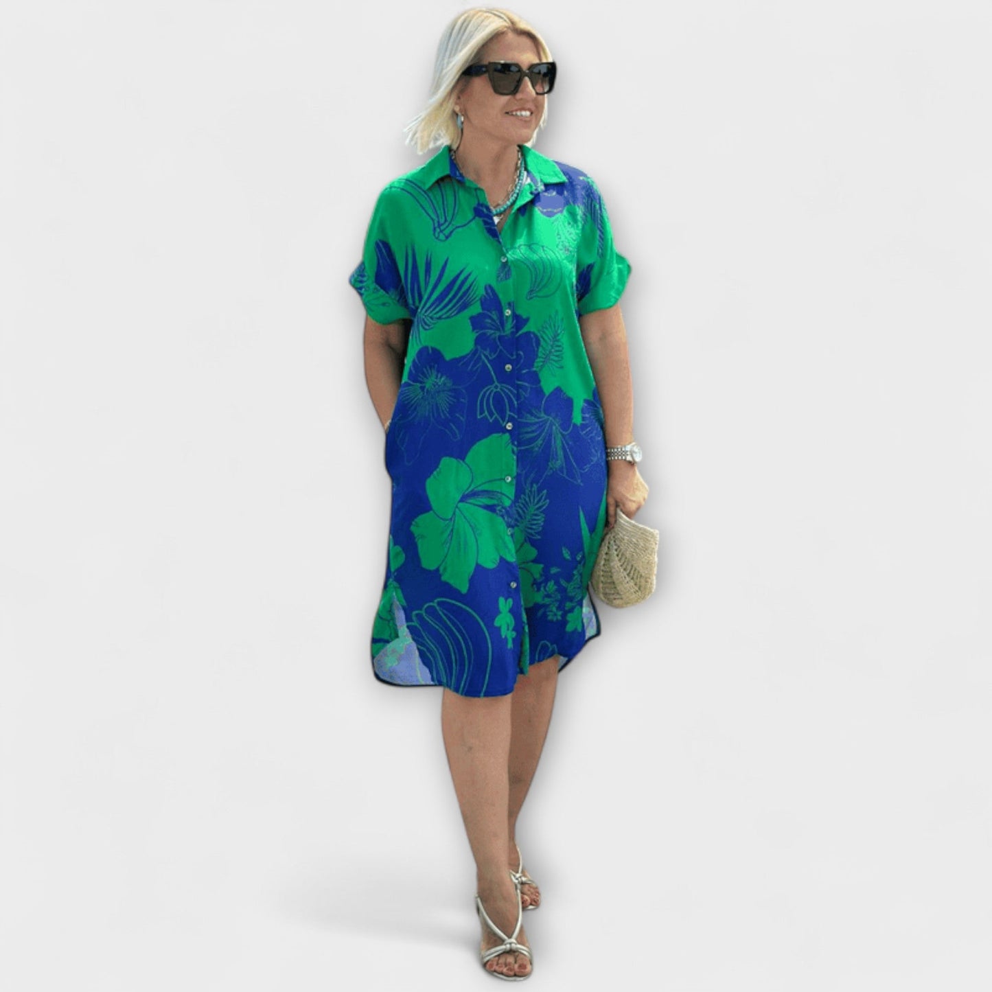 Naomi – Kleid mit Blumenmuster